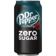 Dr Pepper Cherry Zero Sugar Soda, 12 fl oz cans, 12 pack