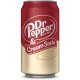 Dr Pepper & Cream Soda, 12 fl oz cans, 12 pack