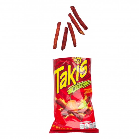 Barcel Takis Nitro Tortilla Chip Snacks (3.2 oz