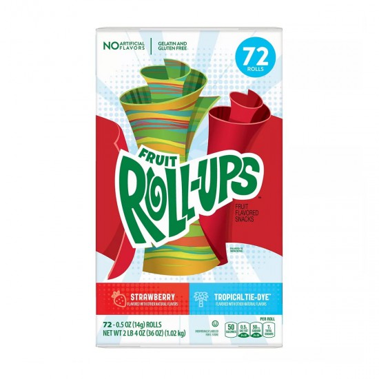  Fruit Roll-Ups Variety Pack, 72 ct.