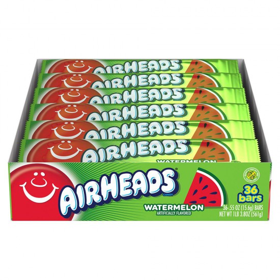 Airheads Watermelon: .15,6  g 36ct