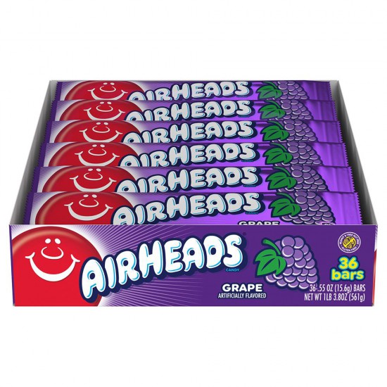 Airheads Grape: .15,6 g  36ct