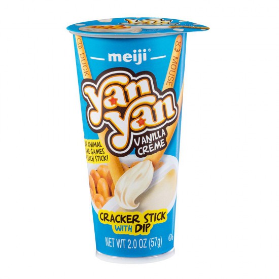  Japanese Candy  Meiji Yan Yan Vanilla  57G- 10ct