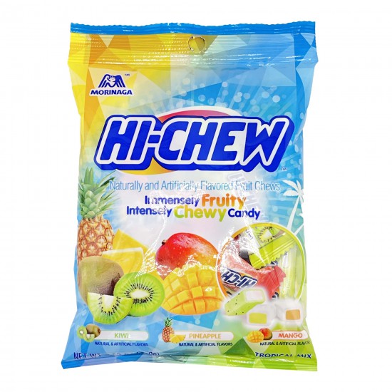 Japanese Candy Hi-Chew Tropical Mix 3.53Z Bag