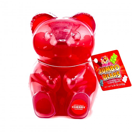Alberts Giant Gummy Bear Chrry .350g- 1Ct