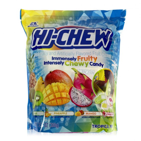 Japanese Candy  Hi-Chew Tropical Mix 12.7Z Bag