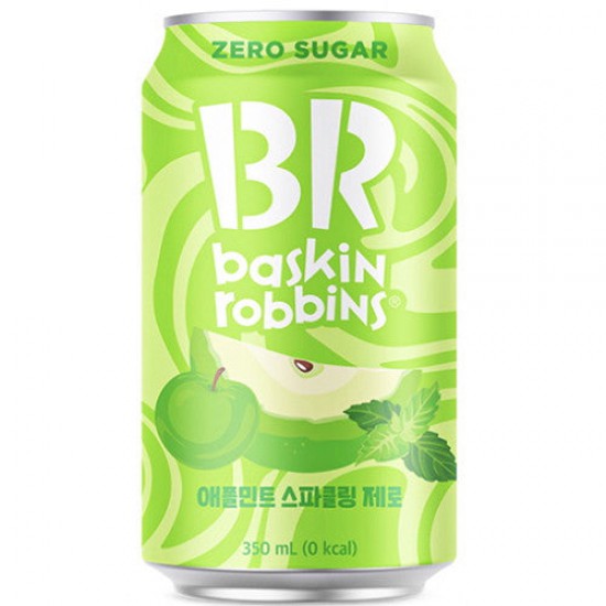 Baskin Robbins Apple Mint Sparkling Soda 350ml (Case of 24)