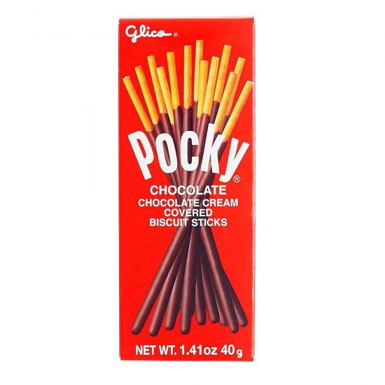  Japanese Candy Pocky Chocolate: 40G- 10ct