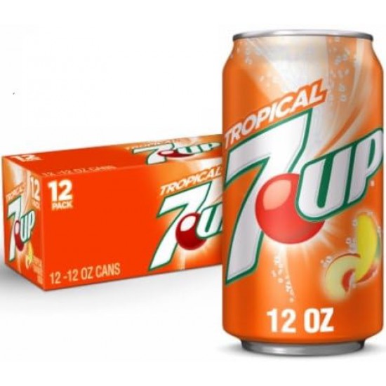 7up Tropical Can 355ml - (Case of 12)