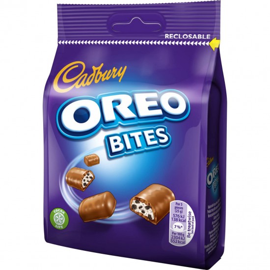 Cadbury Oreo Bites Bag 95G - Case Of 10 (UK Imported)