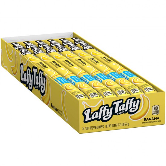 Laffy Taffy Rope Banana , 23 g- Case of 24