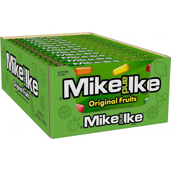 Mike & Ike Theatre Box Original Mike  141 g- (12 Units Per Box)