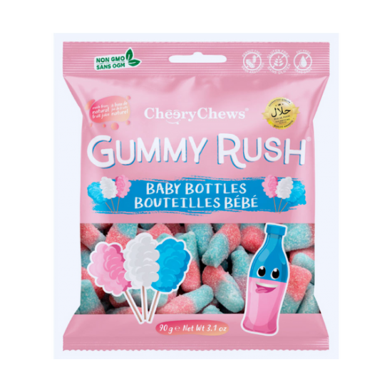 Gummy Rush Baby Bottles- 90 g (Case of 12)