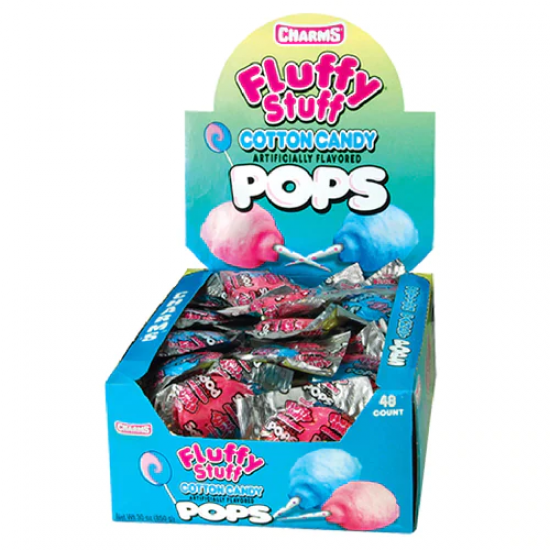 Charms Blow Pop Cotton Candy 48Ct  , 850 g