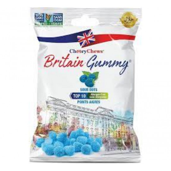 Britain Gummy Sour Dots 150g (12 pack)