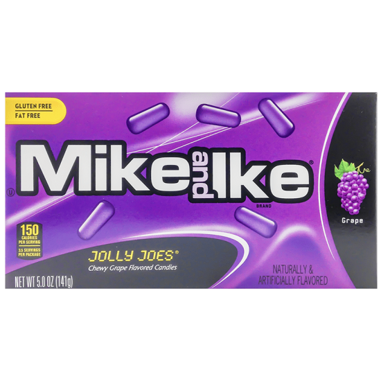  Mike & Ike Jolly Joes Theater Box 141g (Case of 12)