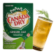 Canada Dry Original Ginger Ale Singles To Go Powdered Drink Mix Sugar-Free Caffeine-free Non-carbonated Water Enhancer Powder Sticks Beverage 6 Sachet Each, Pack of 2 - 12 Total Servings