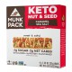 Munk Pack Keto Nut and Seed Bar, Caramel Sea Salt, 4 Ct