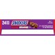 Snickers Peanut Brownie Squares Chocolate Candy Bars, 2.4 oz 24 carton