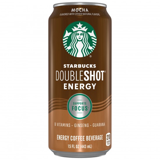 Starbucks Doubleshot Energy Mocha Coffee Energy Drink, 15 oz Can  12 ct