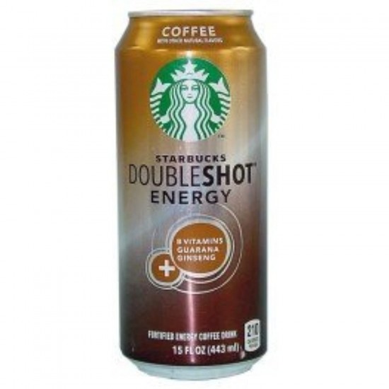 Starbucks Doubleshot, Energy+Coffee Drink, Coffee, 15 Oz (Pack Of 12)