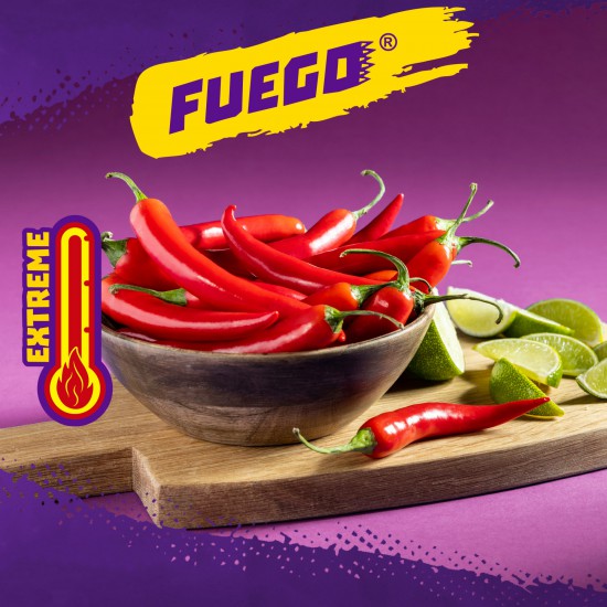 Takis Fuego Rolled Tortilla Chips Hot Chili Pepper & Lime - 1