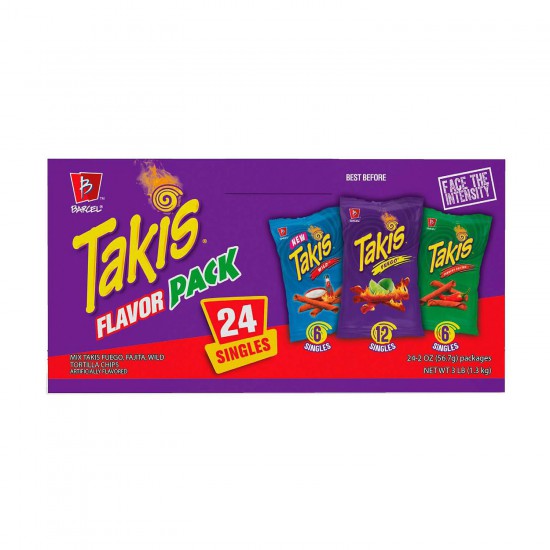 Takis Flavor Pack (2 Ounce, 24 Pack)
