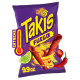 Takis Fuego Rolled Tortilla Chips, Hot Chili Pepper and Lime Artificially Flavored, 9.9 Ounce Bag